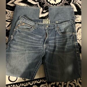 Ariat Men's Relaxed Fit Light Blue Jeans